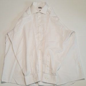 VanHeusen Long Sleeve Shirt 2XL White Pre Owned